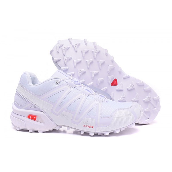 Salomon Speedcross 3 CS Trail Running In Full White Shoes