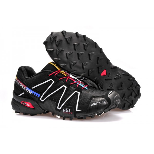 Salomon Speedcross 3 CS Trail Running In Silver Black Shoes