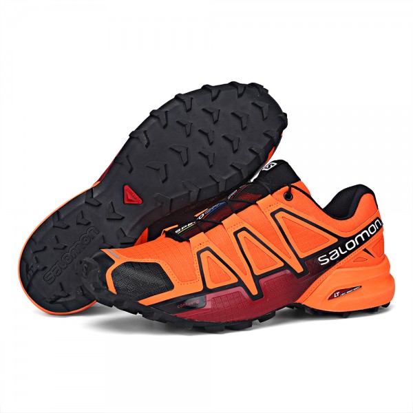 Salomon Speedcross 4 Trail Running In Orange Shoes