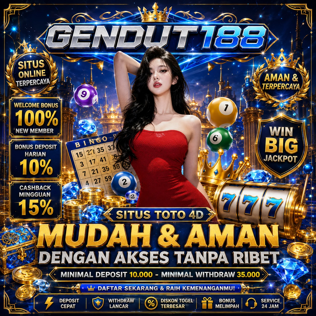 GENDUT188 >>>  Informasi Akses Situs Toto Online 4D yang Praktis dan Responsif 2026
