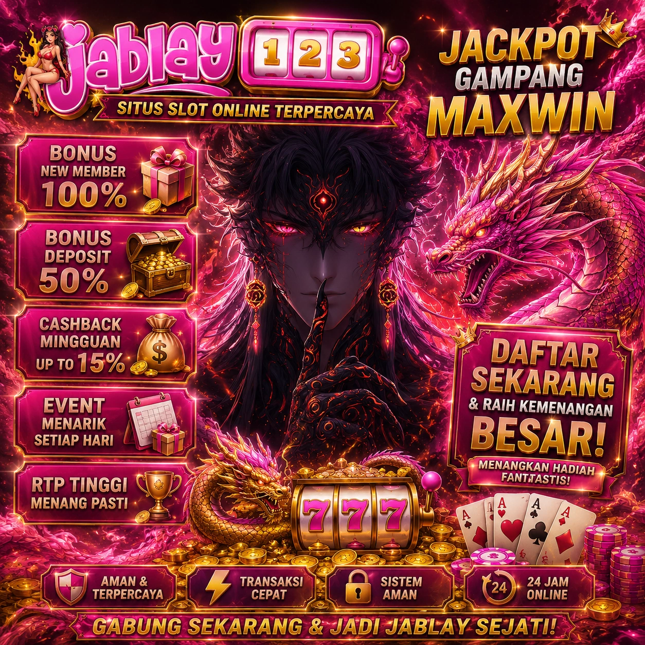 JABLAY123 | Rasakan Jackpot Melimpah Hanya  Disitus Game Online Resmi dan Berlisensi 2026